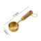 GoldPlated Professional Measuring Set Precision Baking Tools With Walnut Handles 7