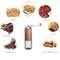 Manual Wood Grain Coffee Grinder Portable Stainless Steel Hand Crank Mill 2