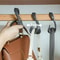 Wardrobe Handbag Organizer 5Piece Arc Storage Hook Set 3