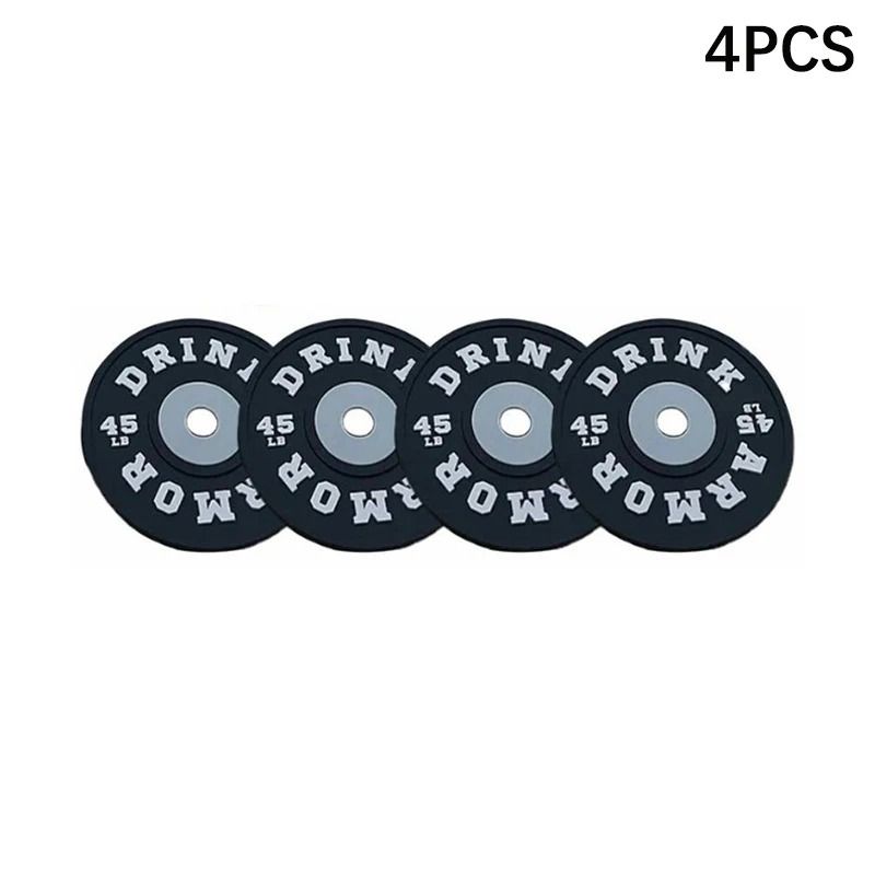 IronGrip Gym Plate Coasters HeavyDuty Silicone Table Protection 7