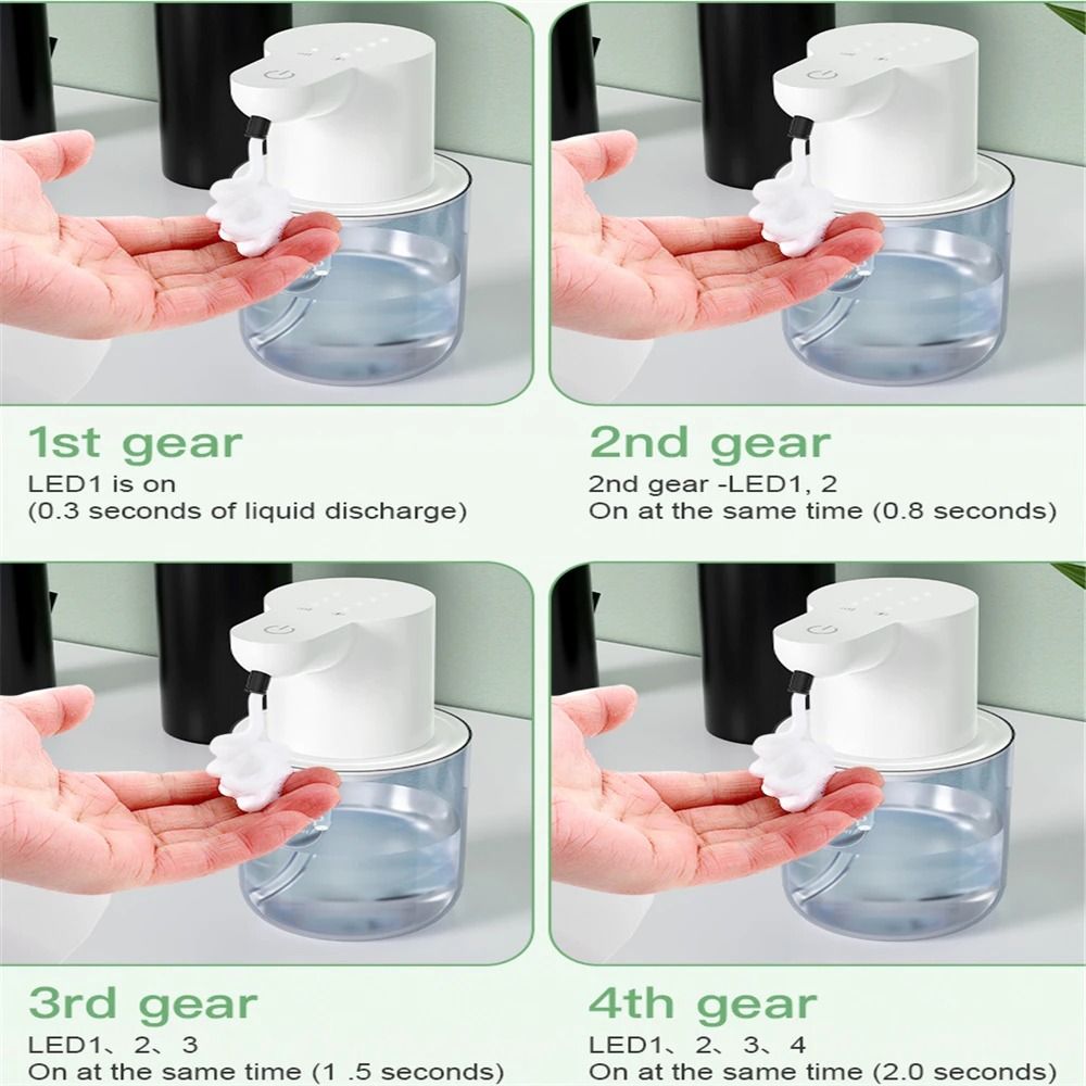 Intelligent Touchless Soap Dispenser 4Gear Automatic Foam Sensor 5