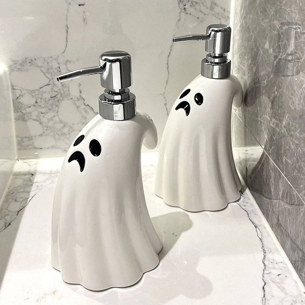 Ceramic Hand Sanitizer Bottle Large Capacity Soap Dispenser For Home Hotel 1