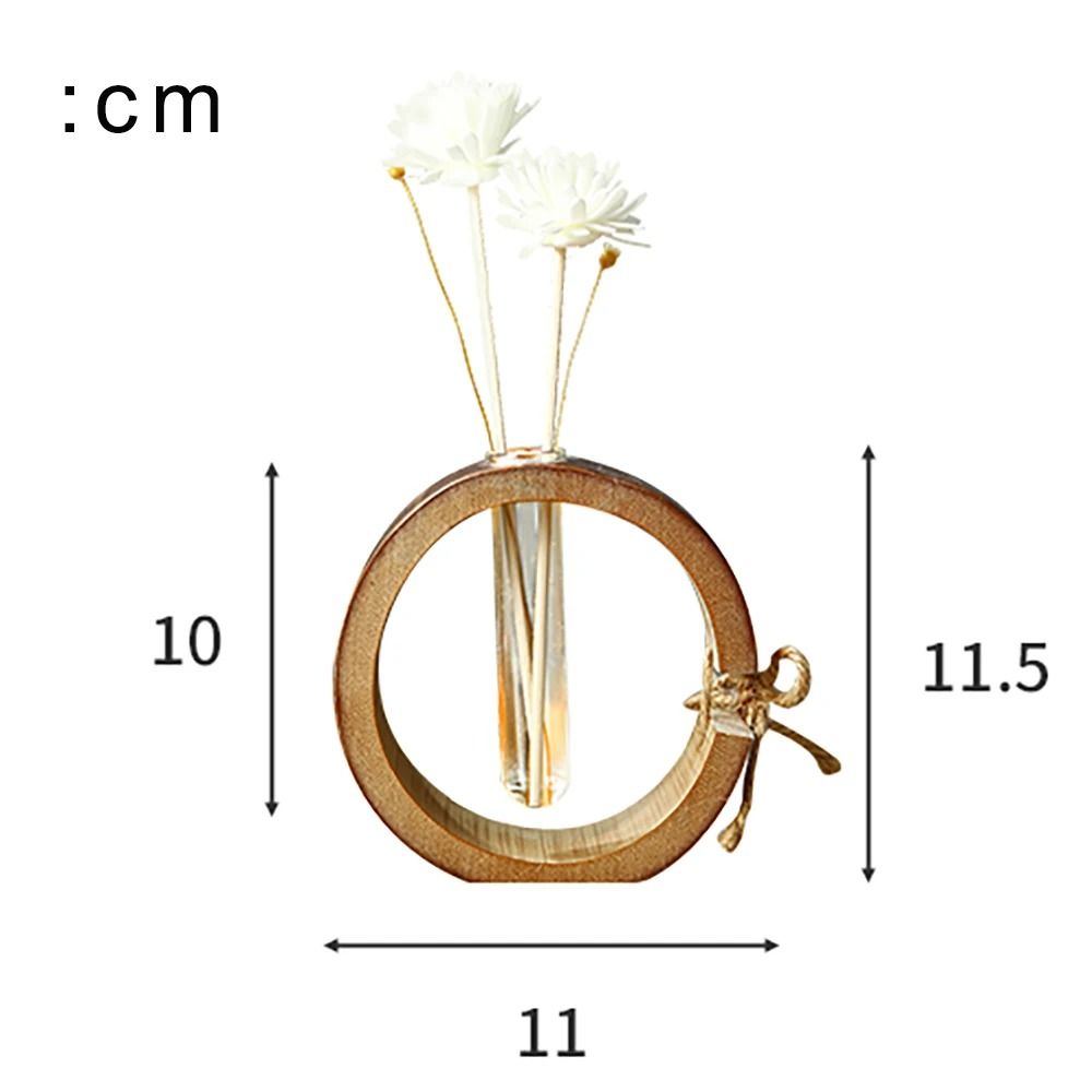 Zen Bamboo Glass Fragrance Diffuser Premium Essential Oil Bottle Reed Set 5