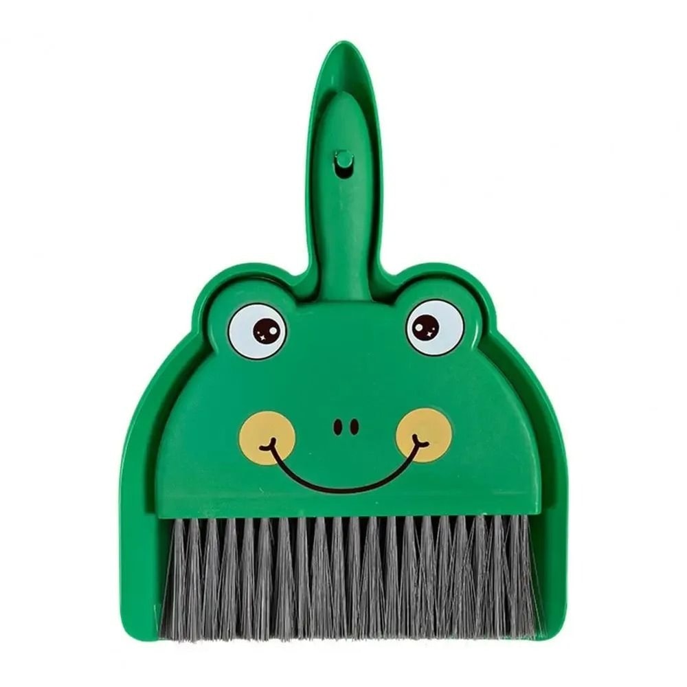Cartoon Mini Broom Dustpan Set Desktop Keyboard Cleaning Duo 6