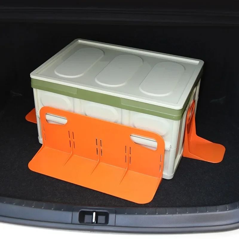 Universal Car Trunk Organizer Set ShockAbsorbing AntiSlip Cargo Barrier 3