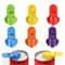 6Piece MultiColor Can Opener Sealer Set Dustproof Beverage Protection 1