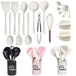 18-piece professional silicone kitchenware set – heat-resistant non-stick cookware