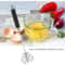 SemiAutomatic Stainless Steel Egg Beater Effortless Manual Whisk Mixer 4