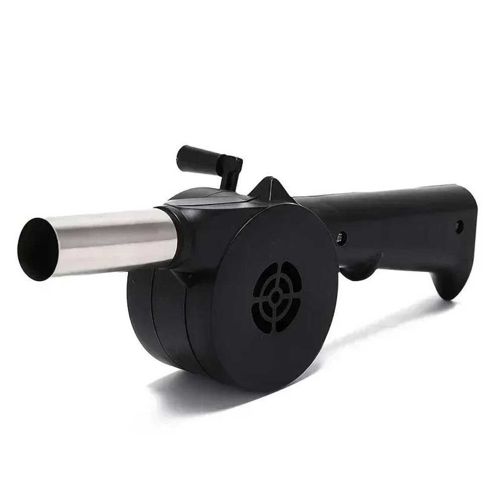 Manual HandCrank BBQ Air Blower Portable Fast Fire Starter For Grills Stoves 5