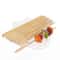 EcoFriendly Bamboo Skewer Set 100Piece MultiLength Barbecue Fruit Forks 0