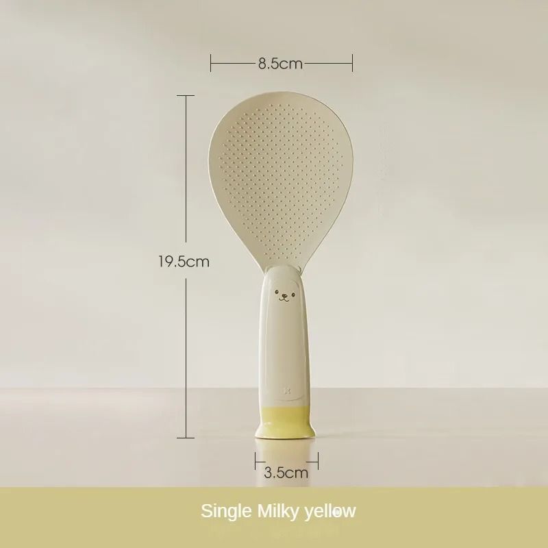 Standing NonStick Rice Spoon HeatResistant Suction Cup Serving Paddle 9