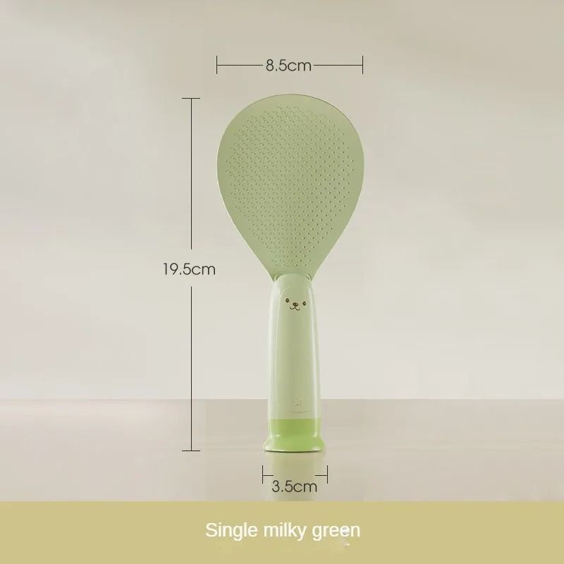 Standing NonStick Rice Spoon HeatResistant Suction Cup Serving Paddle 7
