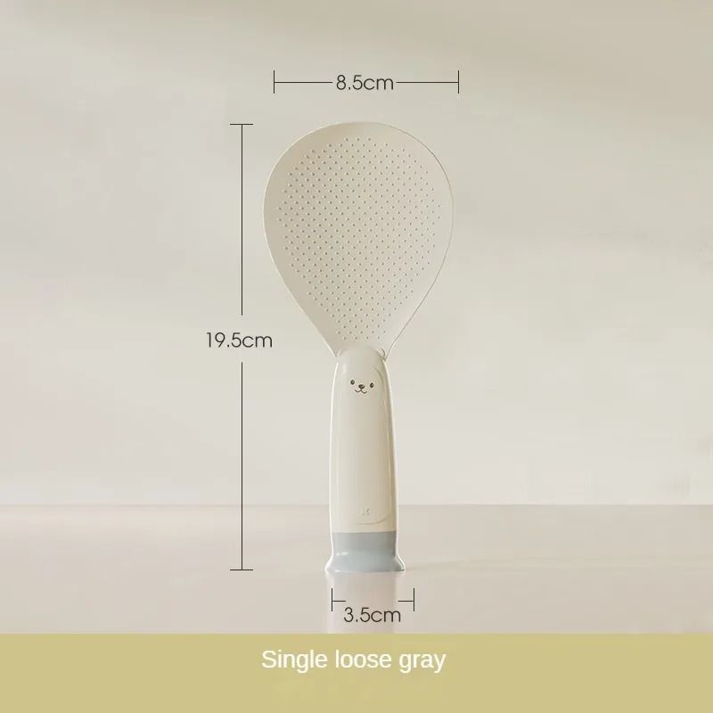 Standing NonStick Rice Spoon HeatResistant Suction Cup Serving Paddle 8
