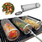 Circular Stainless Steel Rolling BBQ Basket 360 Rotating Mesh Grill Cylinder 0