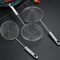 3Piece Stainless Steel Professional Strainer Set Large Mesh Colander Hot Pot Filter 1