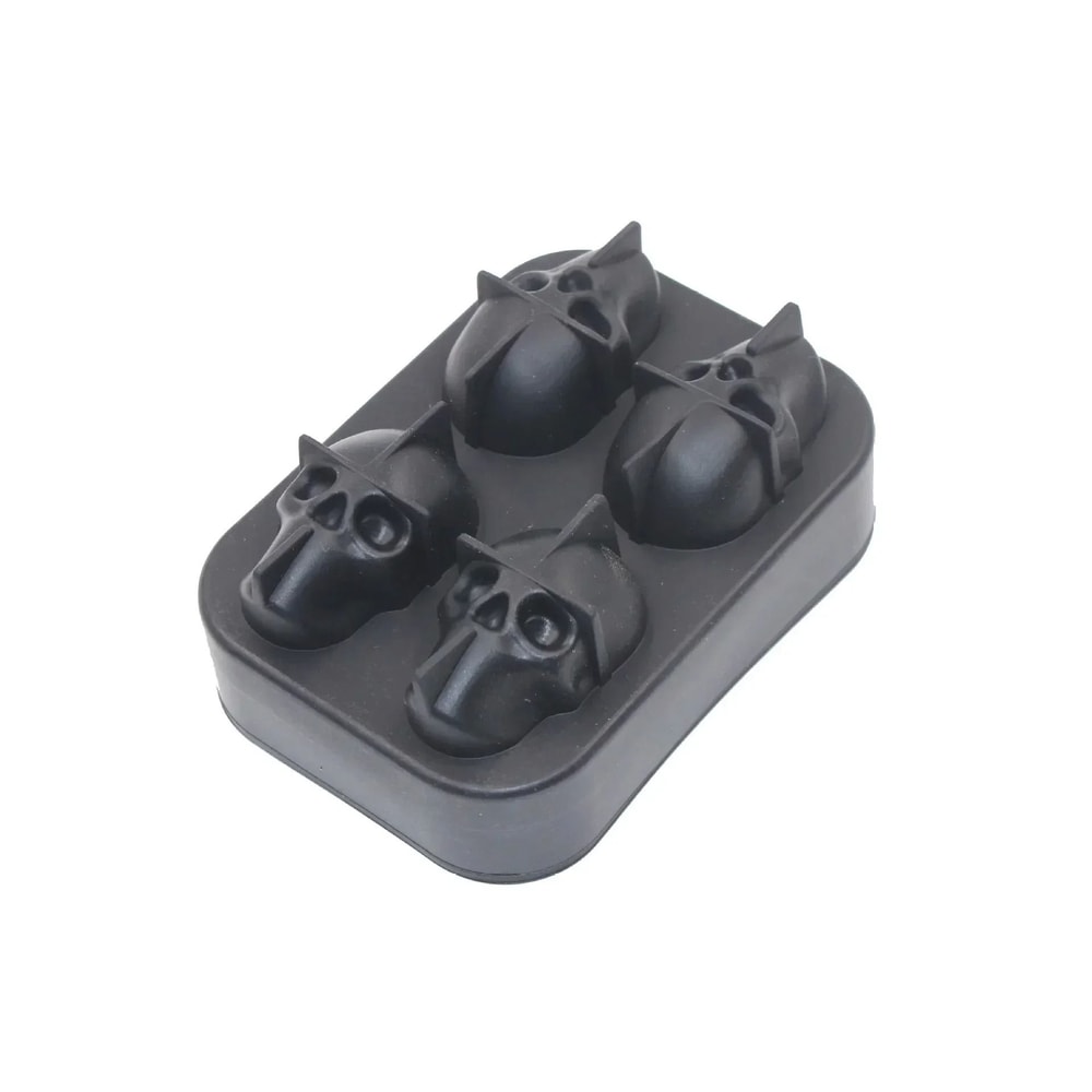 3D Skull Silicone Ice Mold Creative Whiskey Ice Block Maker 5