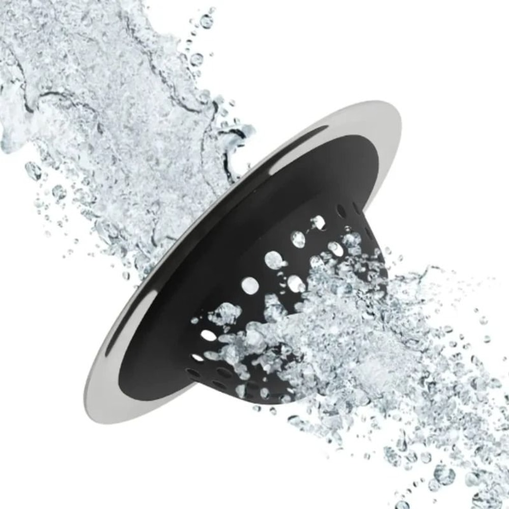 Universal Silicone Sink Floor Drain Filter AntiClogging Hair Catcher Stopper 2