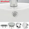 4Piece Universal Sink Overflow Covers Decorative Basin Drain Hole Accents 0