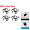 4Piece Universal Sink Overflow Covers Decorative Basin Drain Hole Accents 9