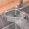 Stainless Steel Triangle Sink Drain Basket MultiFunctional Kitchen Storage Filter 5