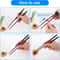 6Pack Reusable Chopsticks Helpers Universal Training Hinges For Adults Kids 5