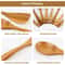 10Pack Artisan Natural Teak Wood Utensil Set Professional Cooking Baking Collection 2