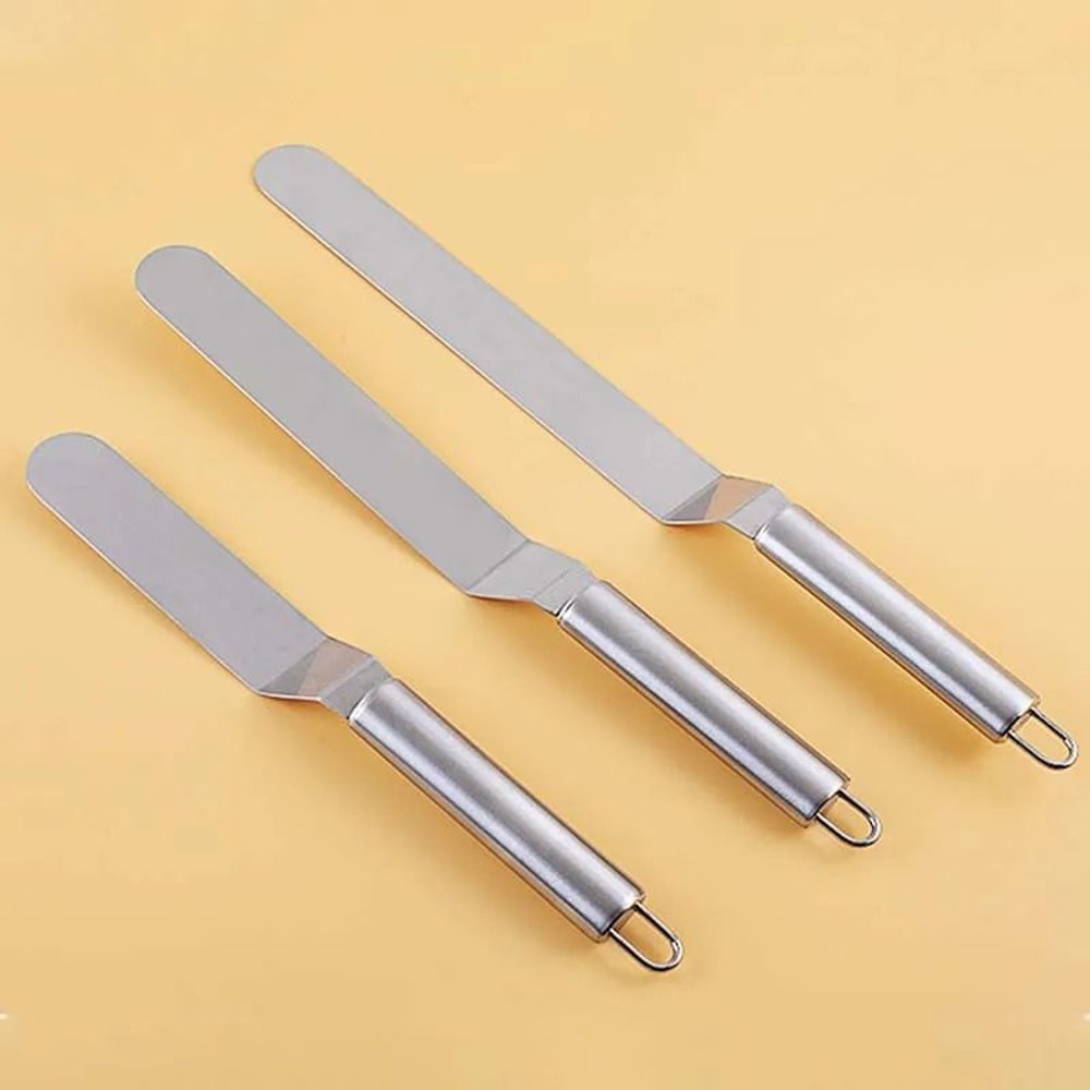 Stainless Steel Cake Spatula Precision Pastry Decoration Tool 1