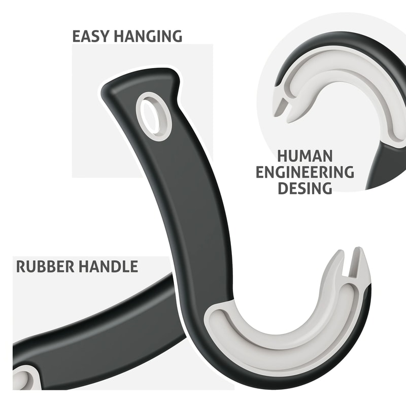 EasyGrip Hook Can Opener Precision PullTab Bottle Opener Tool 3