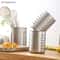 Stainless Steel Cutlery Organizer Perforated Drainer Kitchen Storage Basket 2