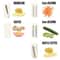 5in1 Professional Mandoline Slicer MultiBlade Vegetable Potato Cutter 4