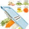 5in1 Professional Mandoline Slicer MultiBlade Vegetable Potato Cutter 6