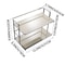 DoubleLayer Acrylic Desktop Storage Rack Luxury MultiFunctional Organizer 7