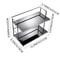 DoubleLayer Acrylic Desktop Storage Rack Luxury MultiFunctional Organizer 8