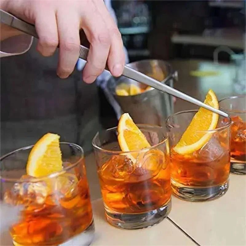 Stainless Steel BBQ Tweezers Precision Churrasco Buffet Tongs 2