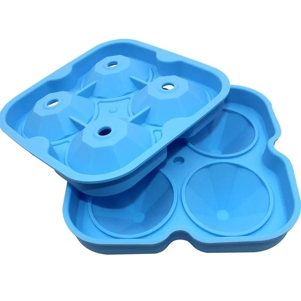 Luxury DiamondShaped Ice Cube Mold Professional DIY Cocktail Tray 1