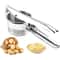 Stainless Steel Potato Masher HeavyDuty Ergonomic Food Crusher 0