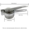 Stainless Steel Potato Masher HeavyDuty Ergonomic Food Crusher 4