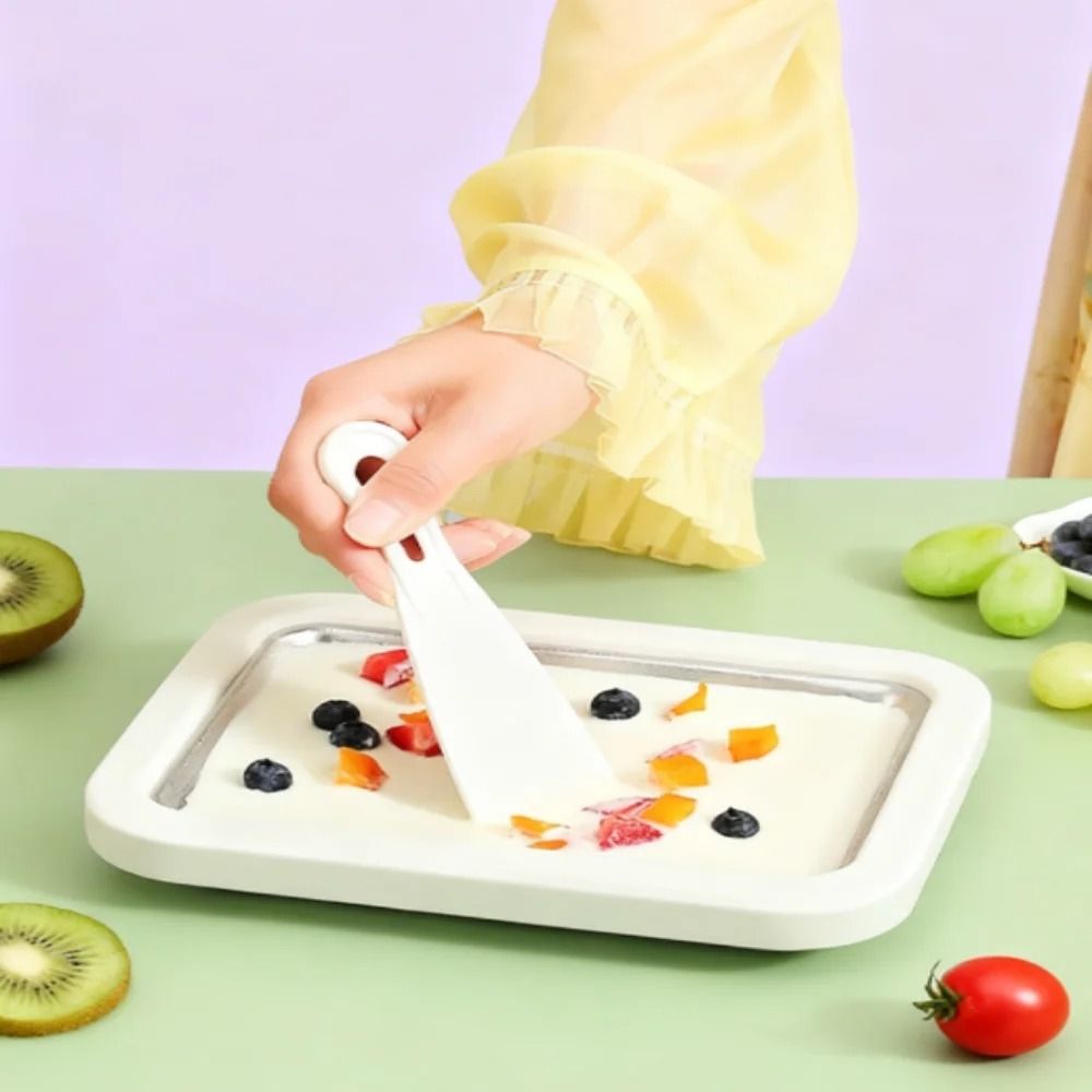 DIY Fried Ice Cream Maker Compact Stainless Steel Cold Plate For Kids 1