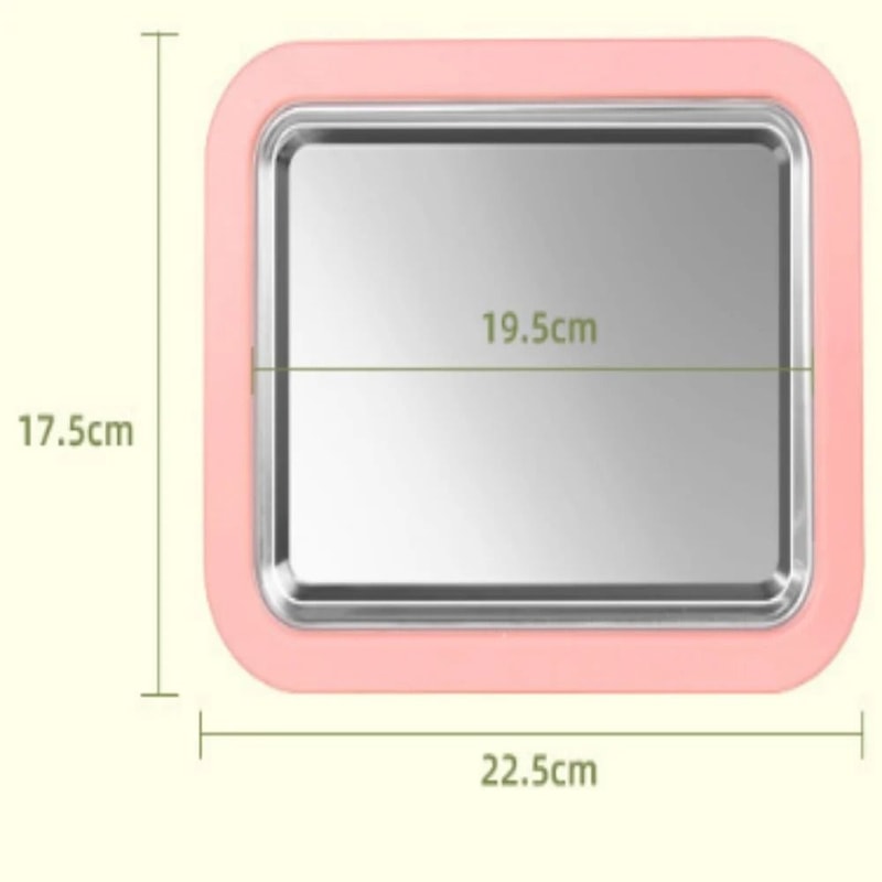 DIY Fried Ice Cream Maker Compact Stainless Steel Cold Plate For Kids 6
