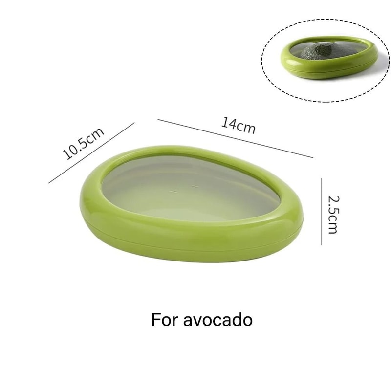Silicone Avocado Storage Organizer Reusable Antioxidant Fruit Guard 9