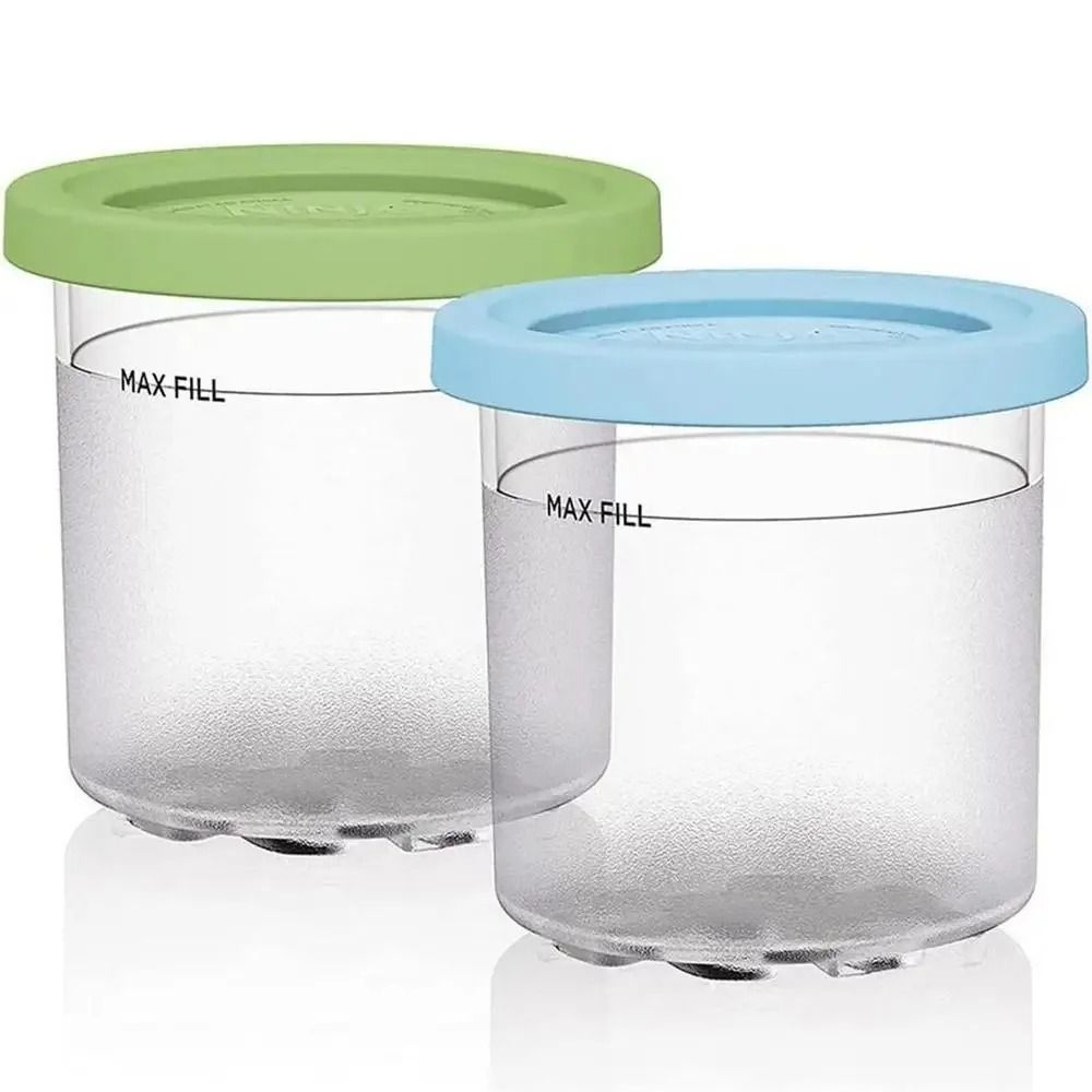 Ice Cream Storage Jars DoubleWall Insulated Cups With Airtight Sealed Lids 6