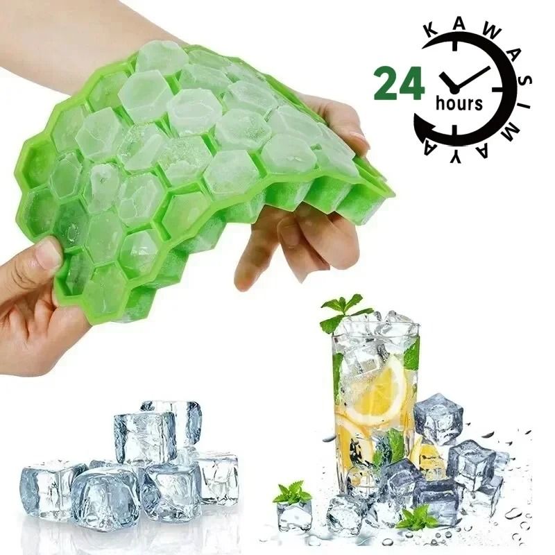 Multifunctional Silicone Ice Cube Popsicle Mold Reusable BPAFree DIY Maker 0