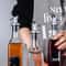 3Piece Silver Professional Bottle Pourer Set Precision Oil Vinegar Nozzles 2
