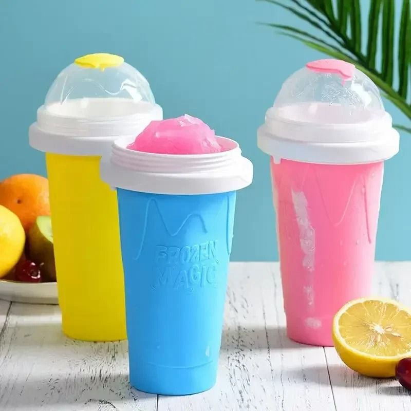 300ML Instant QuickFrozen Slushy Maker DIY Summer Squeeze Smoothie Cup 1