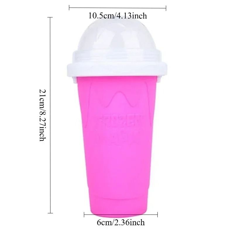 300ML Instant QuickFrozen Slushy Maker DIY Summer Squeeze Smoothie Cup 5