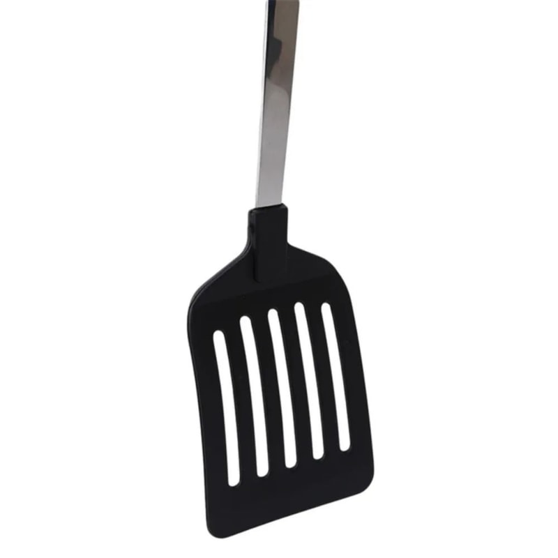 Stainless Steel Kitchen Turner HighHeat Nylon Handle Spatula 6