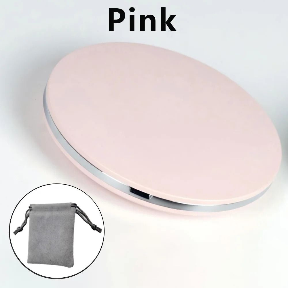 Rechargeable LED Pocket Makeup Mirror DualSided With 5x Magnification 10
