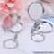 Keychain Portable Folding Mirror Compact Pocket Cosmetic Mirror With Key Ring 1