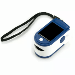 finger tip pulse oximeter spo2 monitor for blood oxygen level and pulse rate tracking