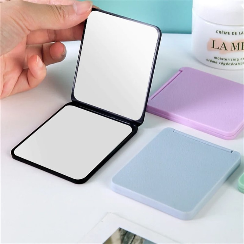 HighDefinition Folding Makeup Mirror Slim Portable Rectangle Vanity Tool 1